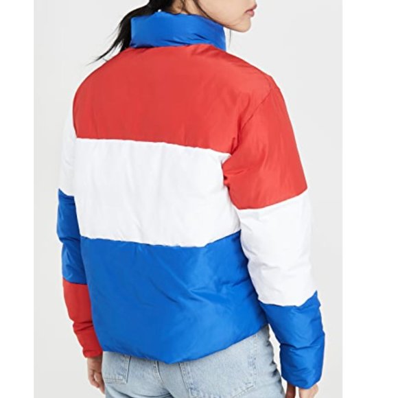 🎯❤️NWOT Champion Colorblock Surf The Web Puffer Jacket - Picture 3 of 14